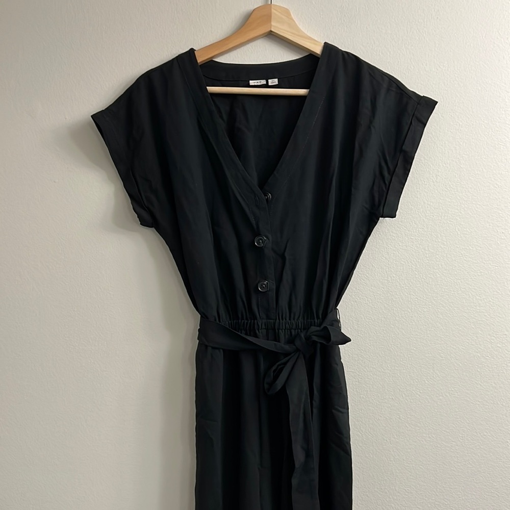 Black jumpsuit
